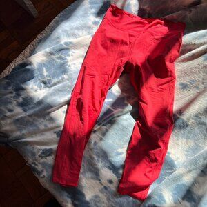 Women's Red Outdoor Voices TechSweat 7/8 Flex Leggings Large